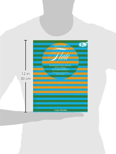 image for Carl Fischer Solos for Flute: 36 Repertoire Pieces With Piano Accompan