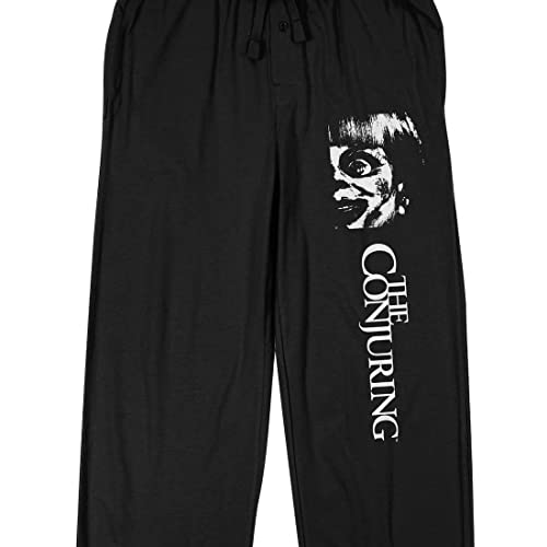 Bioworld The Conjuring Anabelle Movie Men's Black Sleep Pajama Pants2