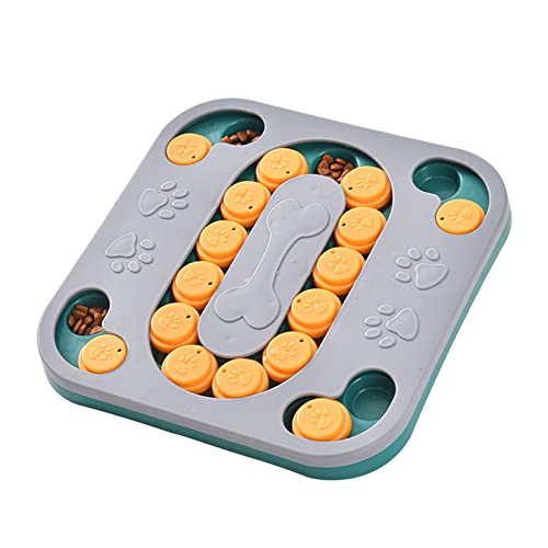 AOOOWER Interactive Dog Treat Puzzle Toy for Training Pet Slow Feeders Tray Puppy Educational Toy for Small Dogs