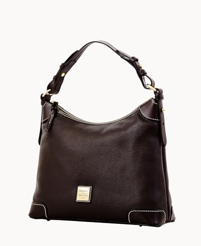 Dooney & Bourke Shoulder Bags for Women, Large Leather Hobo Handbag with Adjustable Shoulder Strap2