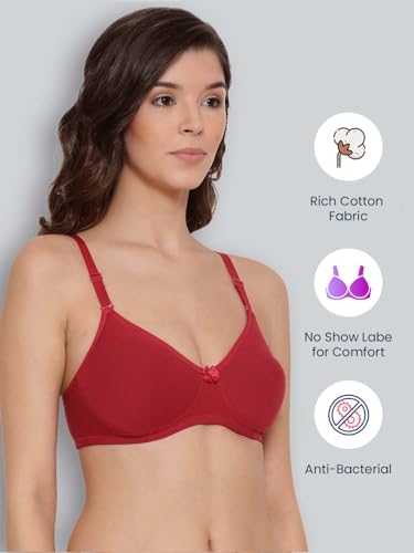Image of Lyra Women's Cotton Non-Wired Bra