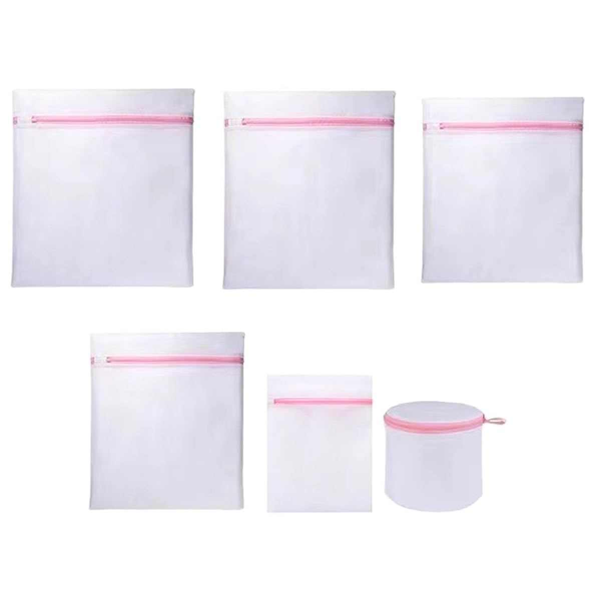 UDSKNV[KSL 6Pcs for Delicate Clothing Mesh Laundry Washing Bag Protector Bags for Travel Dorm Design
