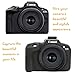 AEXUTDA Case for R50, R50 Camera Silicone Protective Case, Lightweight, Anti-Scratch Slim Fit Soft Skin, R50 Accessories - Black