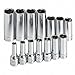 Socket Set, Metric, 3/8 in. Dr, 14 pc