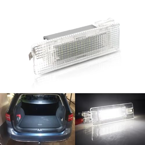 Kit de luces de matrícula para Golf MK6 plafón iluminación trasera coche años 2009 a 2012 2