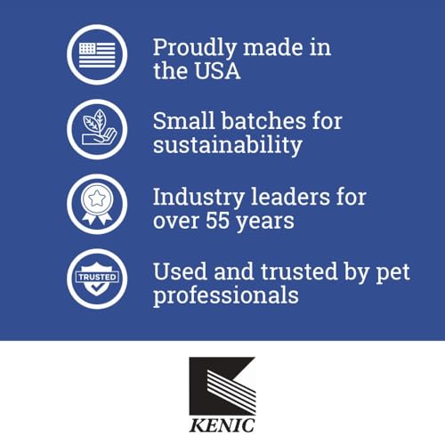 Image of Kenic Neem Oatmeal Conditioning Dog & Cat Shampoo, Calming Relief for Itchy Skin with Natural Flea & Tick Support, Moisturizing Botanical Blend, Made in USA