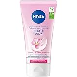 NIVEA Gentle Facial Cleansing Cream for Dry Skin, 150mL
