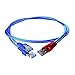 Produktbild HOMEWAY GMBH  HW und CABLE2 ISDN/LAN 1,0 m gn/bl 1 St
