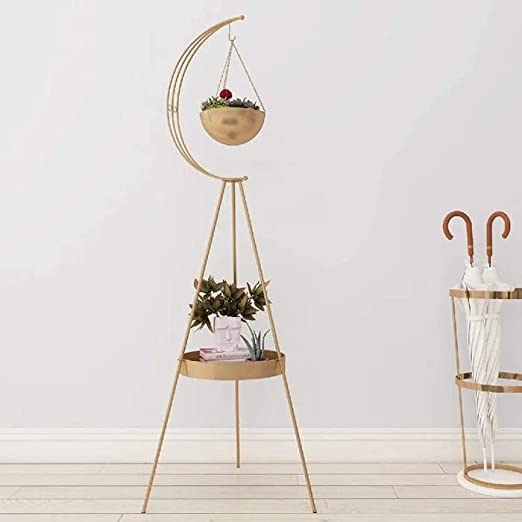 Unique Lifestyle Triangular Pedestal Plant Stand Gold Rack Indoor uotdoor uses (B0C5WZ39X6) Amazon Price History, Amazon Price Tracker