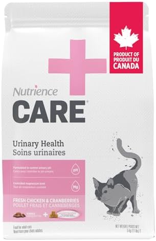 Image showcasing Nutrience Care Urinary Health Cat Food, Canadian Chicken & Cranberry, 5 ...