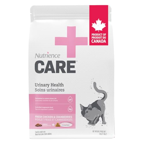 Nutrience Care Urinary Health Cat Food, Chicken & Cranberry, 5 kg (11 lb)