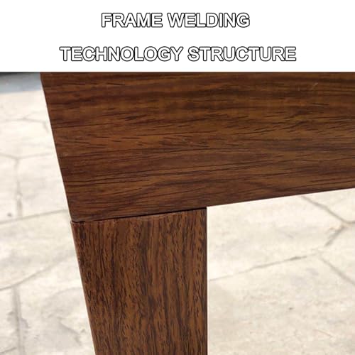 Banc d'extérieur anticorrosion avec assise bois massif - 3