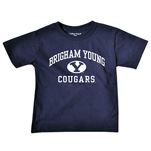 BYU Brigham Young University Cougars NCAA Toddler Short Sleeve Tee Shirt (3T) Navy