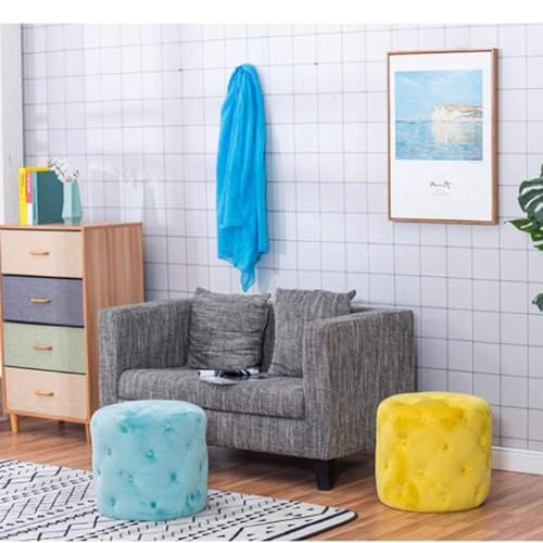 Pouf de canapé nordique compact pour optimiser l'espace des petits salons