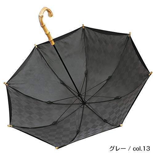 glory emblem（グローリー エンブレム）/ 100％ 完全遮光 傘 パゴダ傘 男女兼用 ユニセックス UVカット 晴雨兼用 (グレー/col.13)