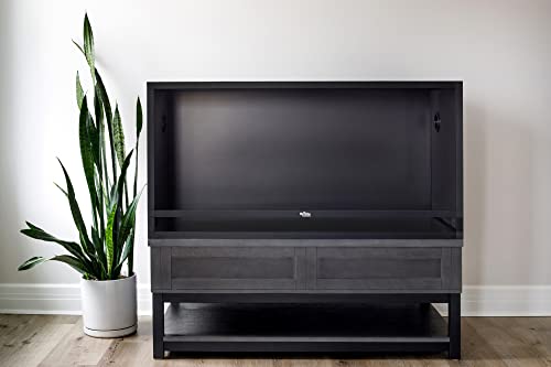 4x2x2 (120 Gallon) Bearded Dragon Enclosure V2 PVC Panels, Glass Doors, Lightweight, Easy to Assemble, Heavy Duty Screen, Aluminum Frame