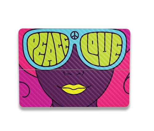 Image of MightySkins Carbon Fiber Skin Compatible with Microsoft Surface Laptop Studio 2 (2023) Full Wrap Kit - Fluorescent Rave | Protective, Durable Textured Carbon Fiber Finish | Made in The USA