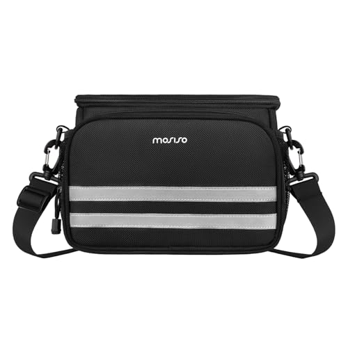 MOSISO Bike Handlebar Bag, Waterproof Handbag Phone Bag, Black by MOSISO - Used condition - US$17.08