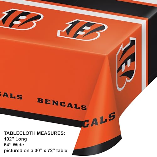 Cincinnati Bengals Tableware Kit, 49 ct, Officially Licensed