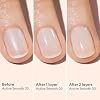Manucurist Active Smooth 00 Nail Concealer Polish & Care - No Lamp - Ultra-Brightening 2 in 1 Rosé Finish Nail Polish & Nail Strengthener - CC Nail Concealer - Ridge Filler for Nails - Plant-Based #5