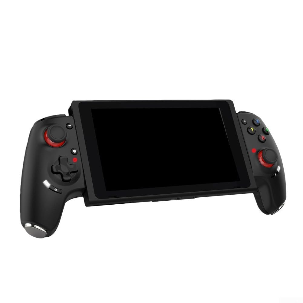 Controlador de juegos móvil inalámbrico, para gamepads compatible con controlador de juegos móvil con joystick de efecto Hall y doble