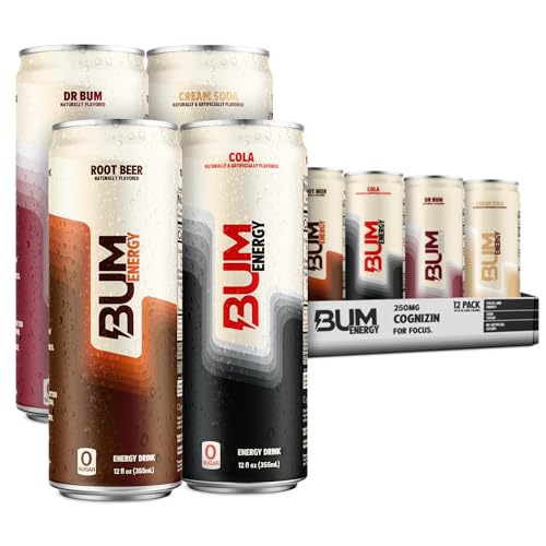 BUM Zero Sugar Energy Drink Variety Pack