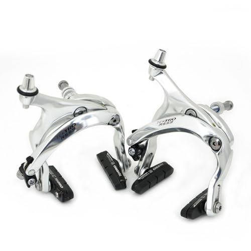 TEKTRO R559 Caliper Brake Set Long Reach 53-73mm Recessed Nut, Silver, ST1414-S