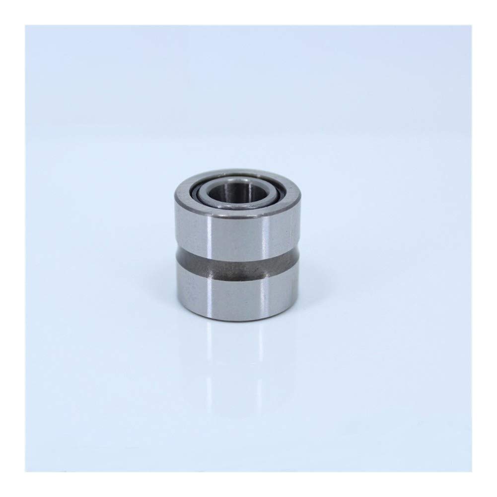 JGNAYRKJQI NKI7/16 Needle Roller Bearing 7x17x16 mm Solid Collar Needle Roller Bearings with Inner Ring Bearing NKI 7/16