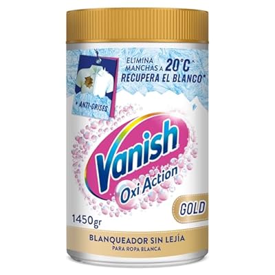 Vanish Oxi Advance - Quitamanchas Multibeneficio Y Blanqueador Para Ropa Blanca  En Polvo  Sin Lejía  1 2kg