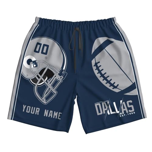 Custom Mens Beach Shorts with Name & Number Quick Dry Swim Trunks Swimwear Beachwear Pants Personalized Gifts4