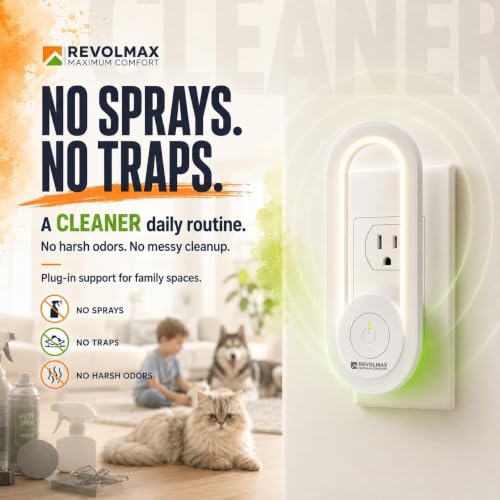 Image of AUR-A28, Ultrasonic Pest Control Repeller - Electronic & Ultrasound, Indoor Plug-in Repellent - Get rid of - Rodents, Mice, Squirrels, Bats, Insects, Bed Bugs, Ants, Fleas, Spiders 6 Pack