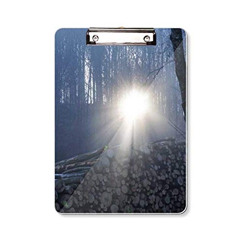 Porte-bloc A4 avec plaque de support rigide pour documents de bureau