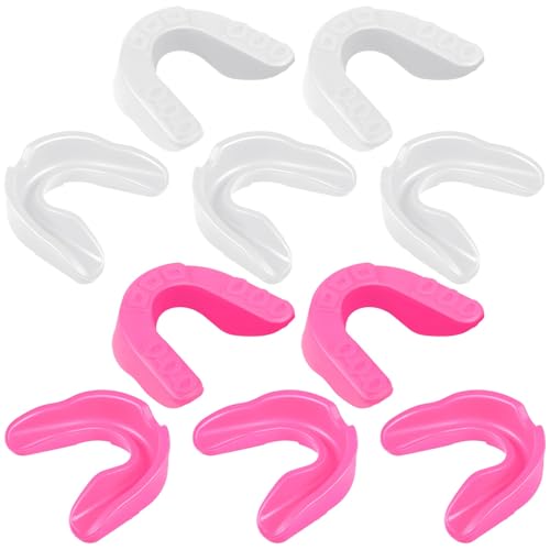 Frienda 10 Pcs Sport Mouth Guards Gum Teeth Armor Game