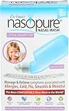 Nasopure Nasal Wash, Little Squirt Kit, “The Nicer Neti Pot” Sinus Wash Kit, Comfortable Nasal Rinse 4 Oz Bottle & 20 Salt Packets (3.75 Gr Each), Nasal Congestion, Cold, Allergy, Nasal Irrigation