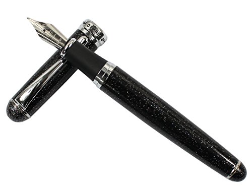 Gullor Advanced Jinhao Medium Fountain Pen X750 Black Night Sky Pattern #TOP5