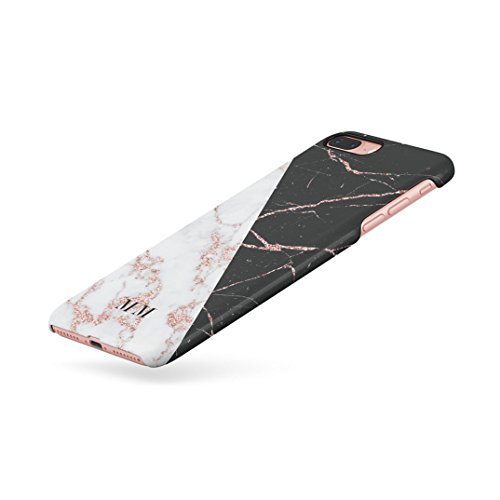 Iniziali Rose Gold Marmo Custom Personalised Text