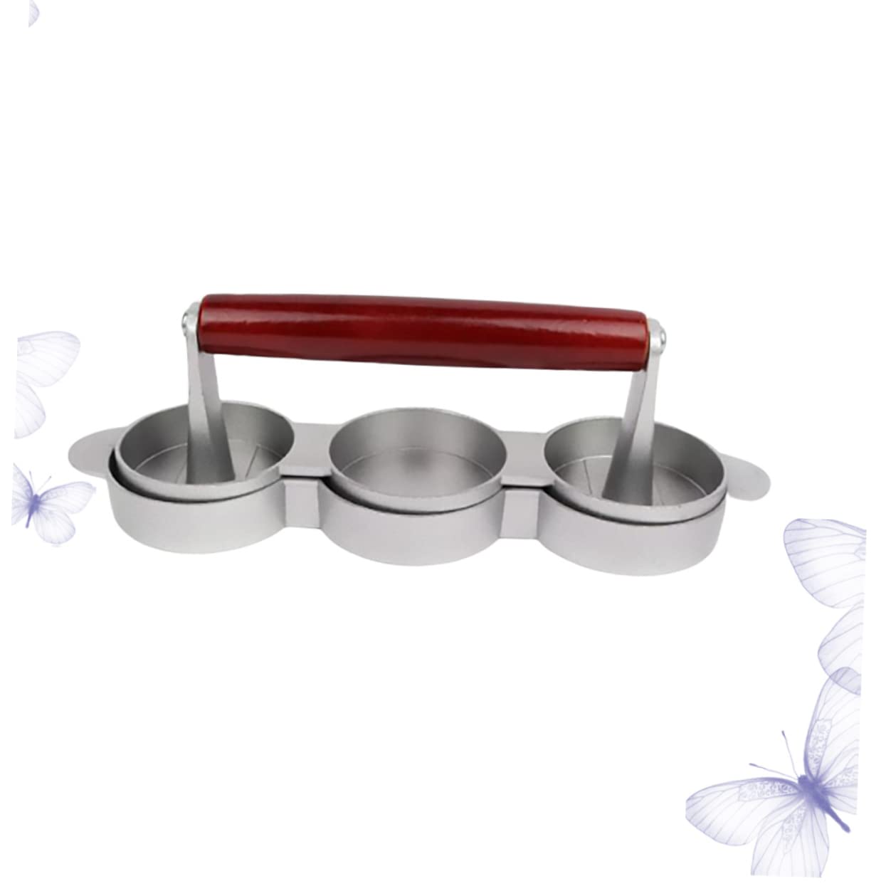 Toyvian 2 Pezzi Stampo per Hamburger Alimentare Utensile per Pressare e Burger