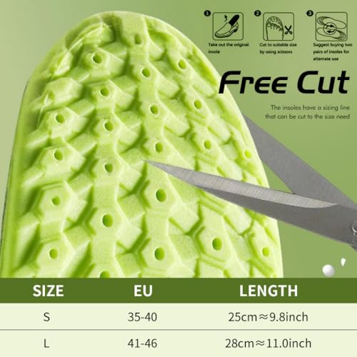2 Pares de Plantillas de Cuero PU para Hombre y Mujer miniatura 3