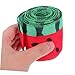 KALLORY 2rolls Watermelon Wired Edge Ribbon of Yards Each for Crafts Wrapping and Wreath Decoration Creative Fruit-Themed Decorative Ribbons for All Occasions