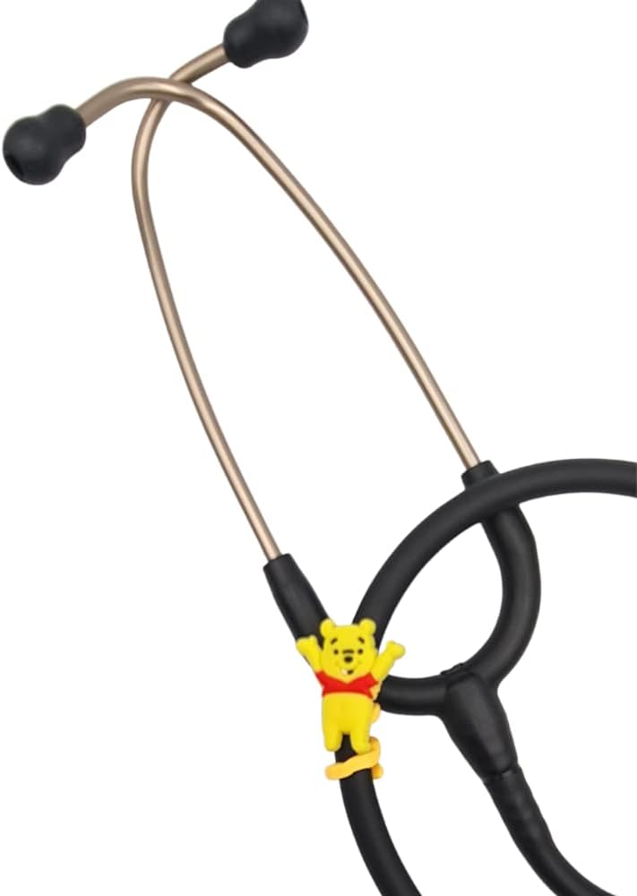 Stethoscope Charms - Yellow Bear - Medical Gift