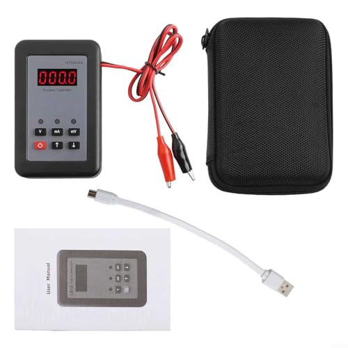 Volakebeing - LB78 4–20 mA Signalgenerator, elektrischer Kalibrator und Spannungsstrom-Signalquellentester mit integrierter Sicherung, rationales Tastenlayout, Batterie mit niedrigem Stromverbrauch für