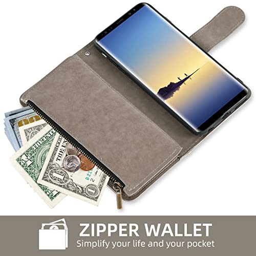 Étui Note 8 anti-rayure pour éviter les bris d'écran et ranger ses cartes