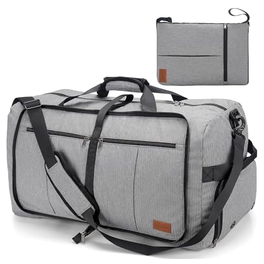 Upeelife Reisetasche, 125L Reisetasche Groß Faltbar, Leichte Sporttasche Weekender Wasserdicht Reisetaschen mit Schuhfach für Damen Herren Gym Duffle Bag