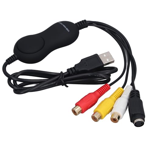 Tarjeta de captura de vídeo USB 2.0 para ver cintas familiares en el móvil