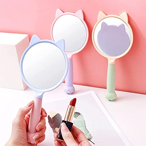 Espejo de mano cuadrado para maquillaje, 3 in x 2 in miniatura 3