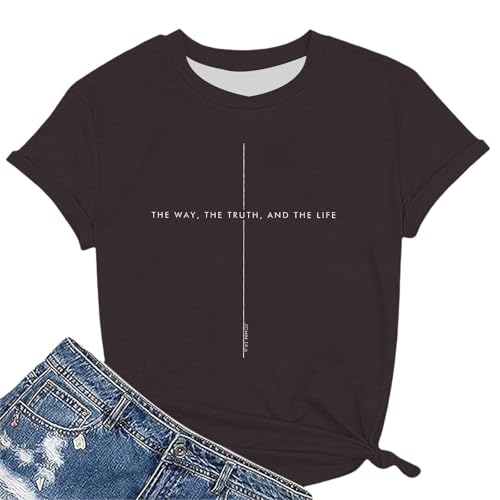 T-shirt quotidien ample et décontracté à col rond pour vos sorties en ville