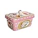 Produktbild liushop Butterdose Porzellan Butterdose, Haus und Geschenke Sahne Butterdose mit Deckel, Schöne Keramik-Container, Keramik Butter Tray Butterschale