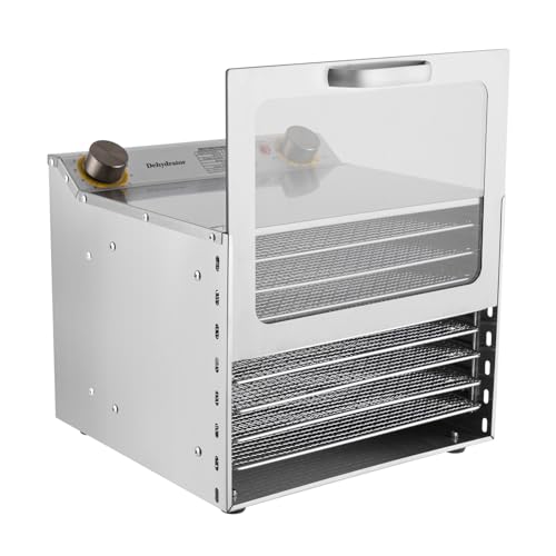 Dehydrator,6/8/16 Etagen Dörrautomaten Dehydrator für Lebensmittel Für Zuhause 6 Etagen Edelstahl Dörrgerät Dörrapparat Dörrautomat Obsttrockner Dehydrator 30-90℃ (A10-8 Ebene) Dehydrator,6/8/16 Etagen Dörrautomaten Dehydrator für Lebensmittel Für Zuhause 6 Etagen Edelstahl Dörrgerät Dörrapparat Dörrautomat Obsttrockner Dehydrator 30-90℃ (A10-8 Ebene)
