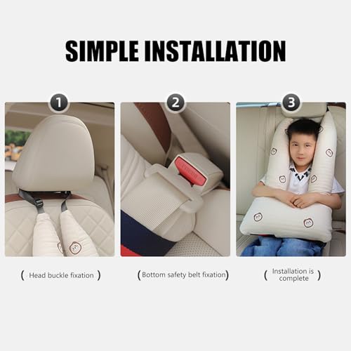 Almohada Ajustable para Auto 68 cm Relajante miniatura 5