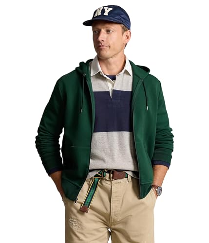 Image of POLO RALPH LAUREN Double-Knit Full Zip Hoodie